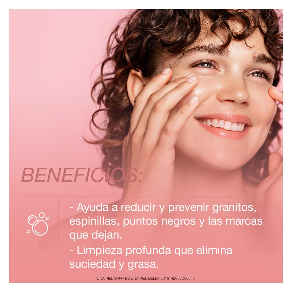 Neutrogena Oil-Free Pink Grapefruit Pore Cleansing Acne Wash and Daily Liquid Facial Cleanser with 2% Salicylic Acid Acne Medicine and Vitamin C, 6 Beauty & Personal Care Neutrogena
