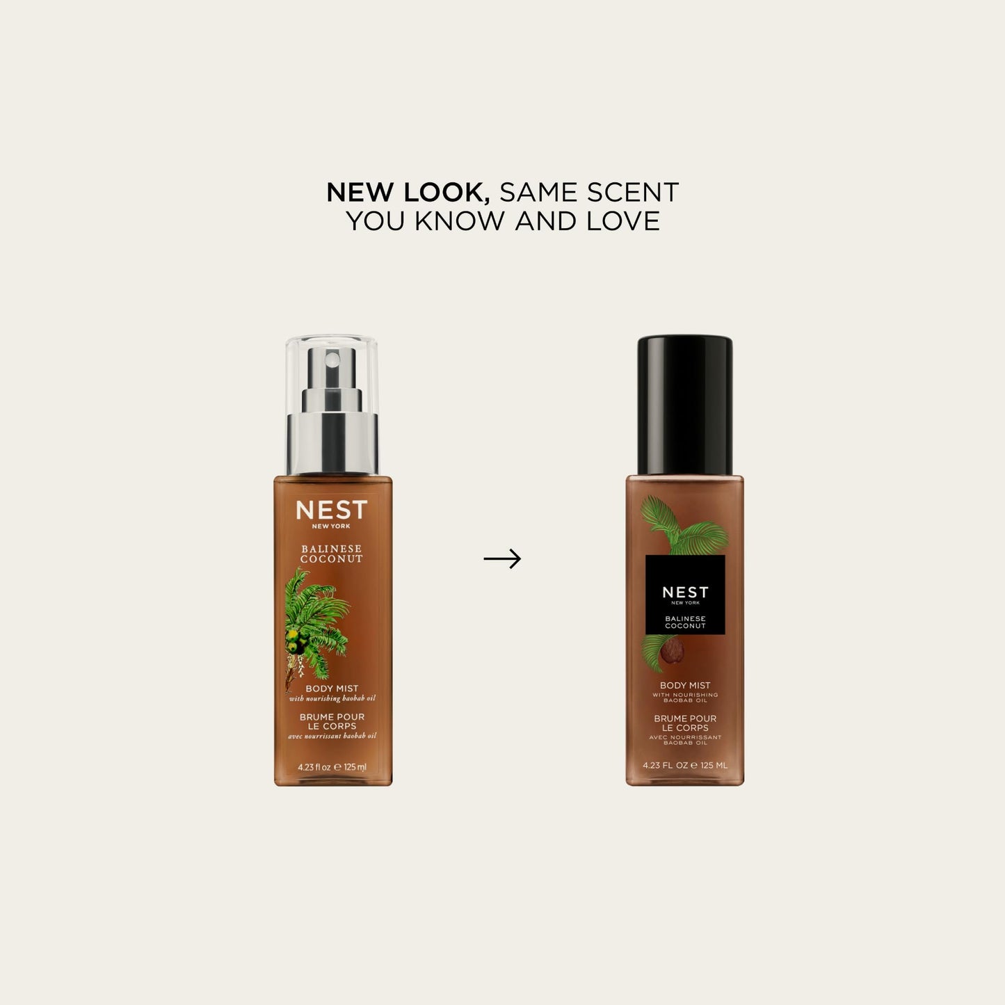 NEST New York Balinese Coconut Body Mist - 125 mL Beauty & Personal Care NEST New York