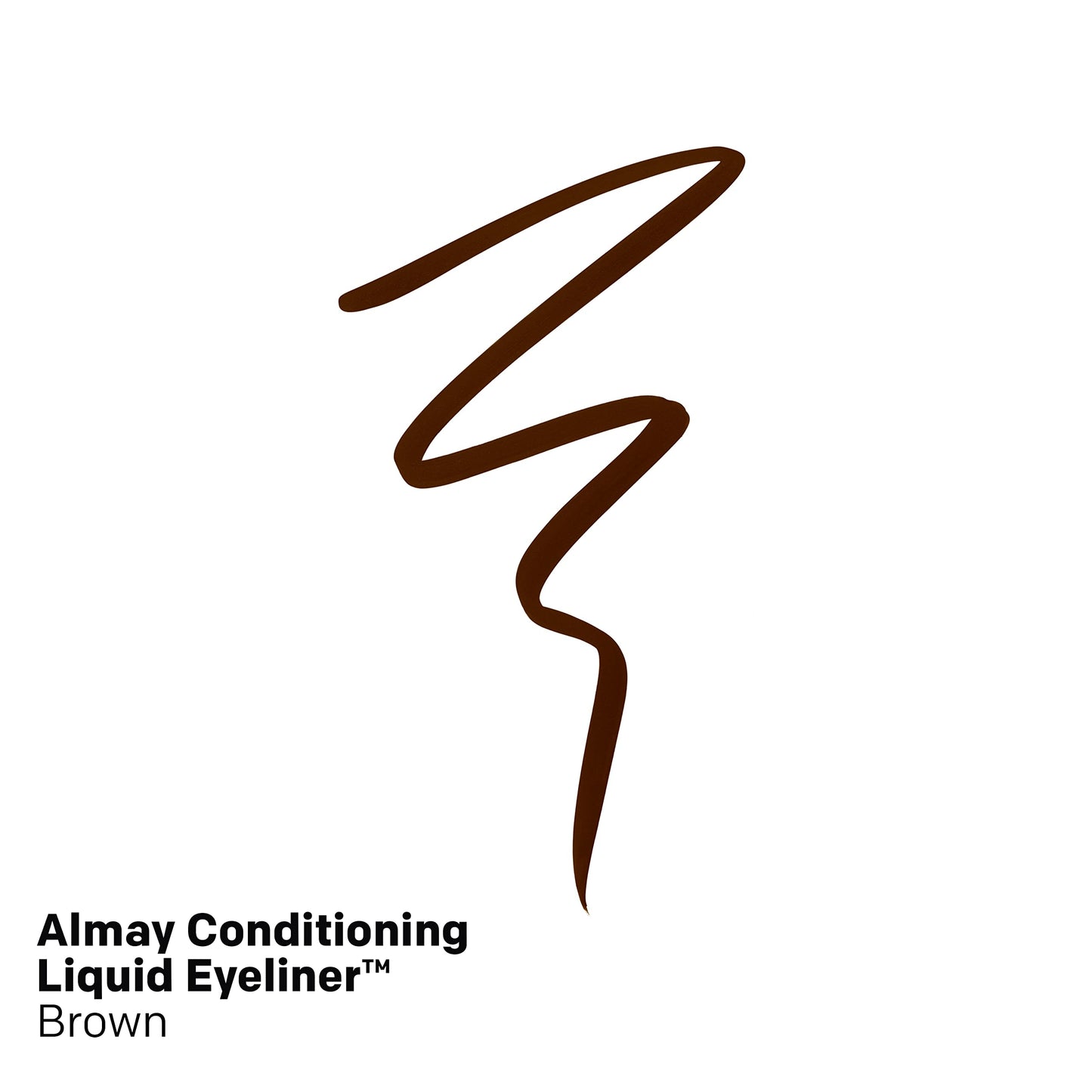 Almay Conditioning Liquid Eyeliner, Longwearing, Waterproof, Hydrating, 20 Brown, 0.03 fl oz. Beauty & Personal Care Almay