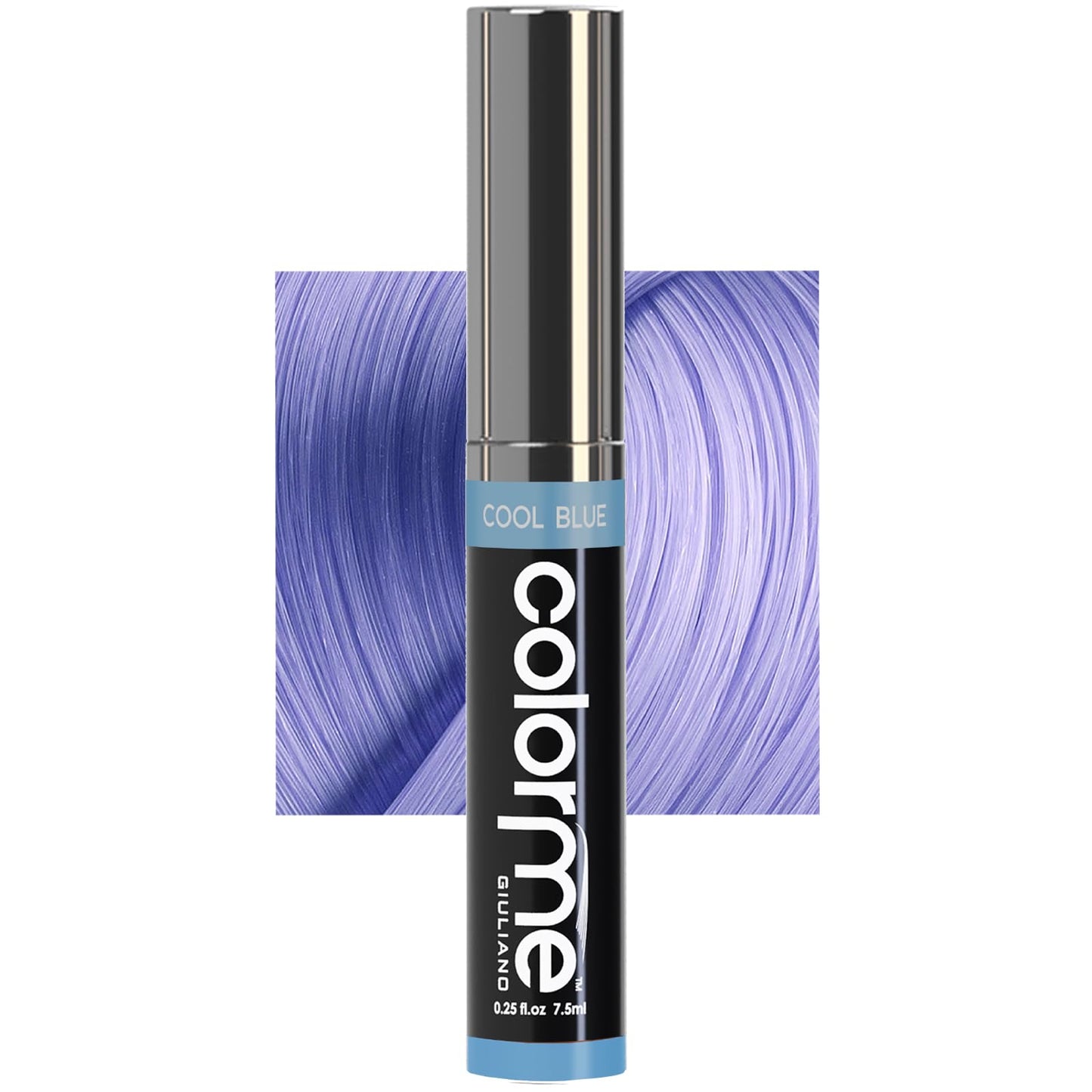 Colorme Root Touch Up Temporary Hair Mascara to color and Blend Semi Permanent Dye regrowth. Washes Out (COOL BLUE) Beauty & Personal Care Color Me