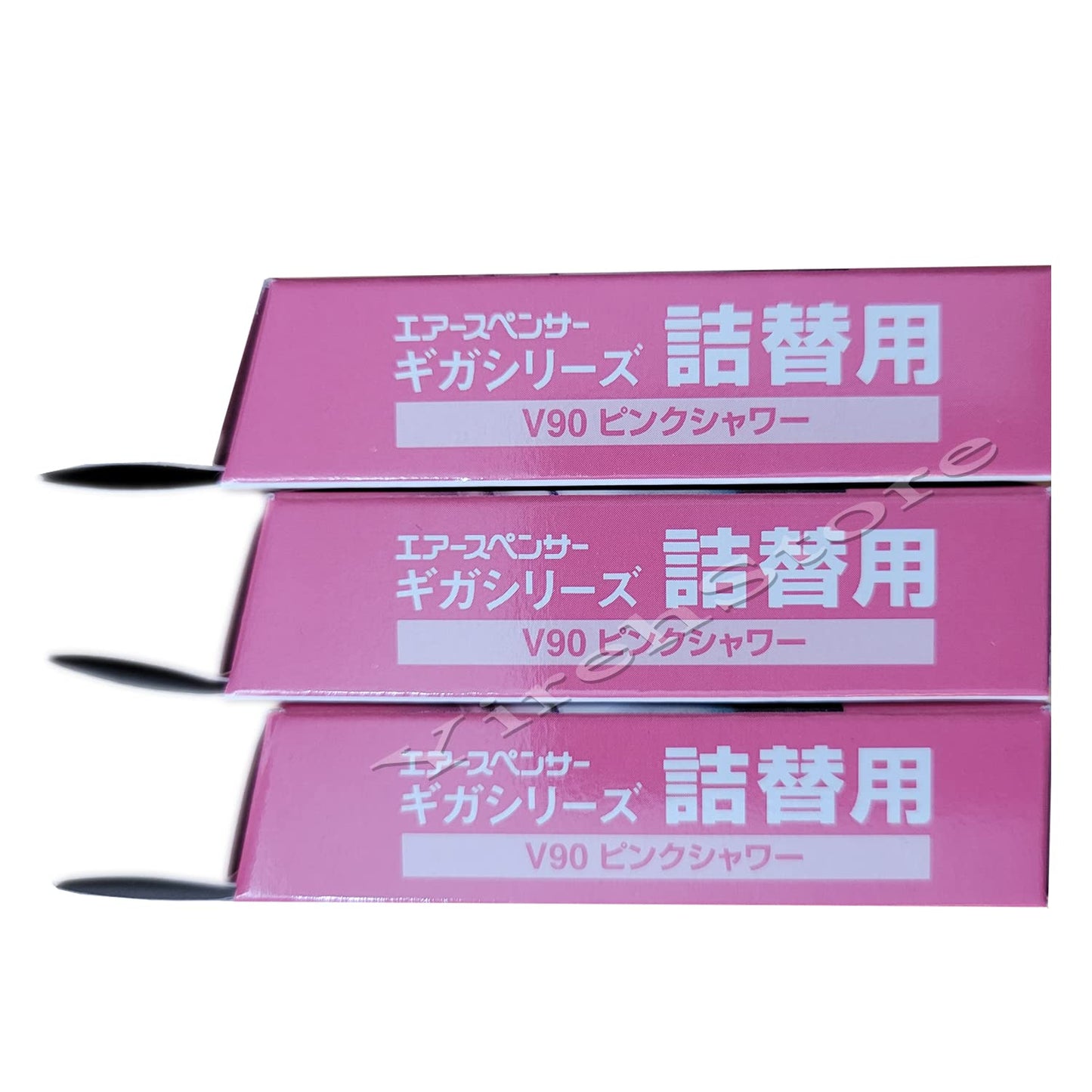 Air Spencer Giga Clip Stick REFILL 3-Box Pink Shower Scent, Designed for GIGA Sylpheed, Clip, Clipia II, Bijou, Cross, LuxDry, Rijoure Refill Beauty & Personal Care YirehStore Air Freshener