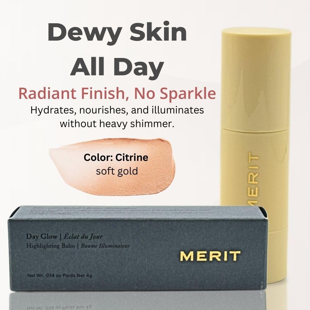 MERIT Day Glow Dewy Highlighting Balm Citrine