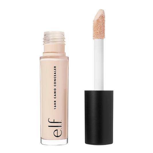 e.l.f. 16HR Camo Concealer, Full Coverage & Highly Pigmented, Matte Finish, Light Ivory, 0.203 Fl Oz Beauty & Personal Care e.l.f.