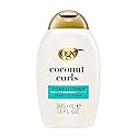 OGX Quenching + Coconut Curls Curl-Defining Conditioner, Nourishing Curly Hair Conditioner with Coconut /Citrus Oil & Honey, Paraben-Free Beauty & Personal Care OGX