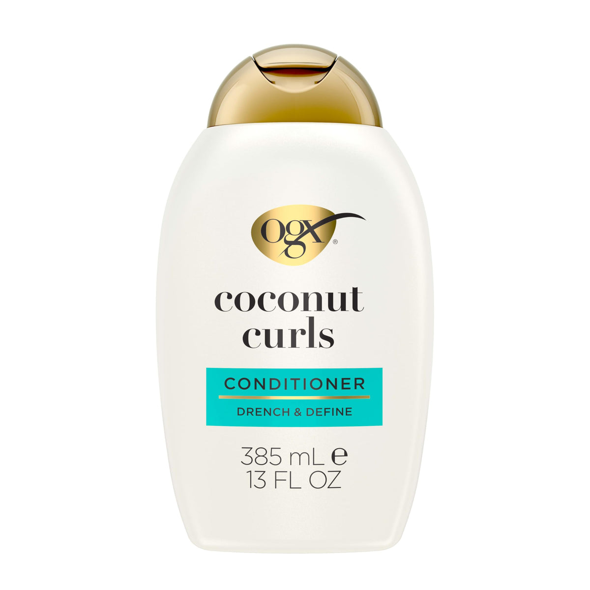 OGX Quenching + Coconut Curls Curl-Defining Conditioner, Nourishing Curly Hair Conditioner with Coconut /Citrus Oil & Honey, Paraben-Free Beauty & Personal Care OGX