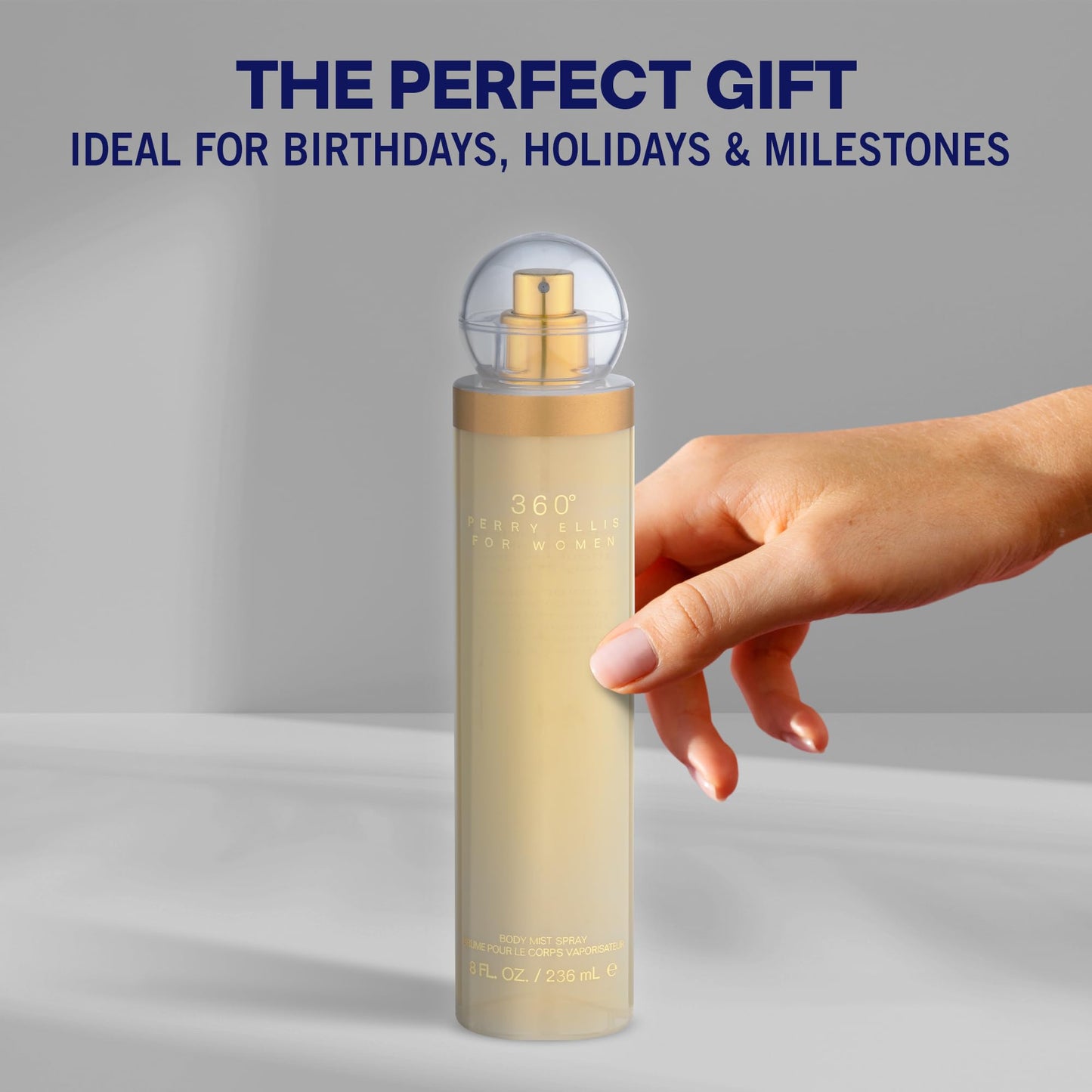 Perry Ellis 360° Body Spray for Women - Fruity, Floral Body Mist, Perfumes for Women, EDT, Long Lasting Fragrance, Eau De Parfum with Fresh Scent - 8 Beauty & Personal Care Perry Ellis