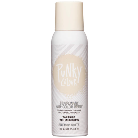 Punky Temporary Hair Color Spray - Siberian White, Instant Vivid Temporary Hair Dye for Women, Wash Out, Hair-Color Spray, 3.5 oz Beauty & Personal Care Punky