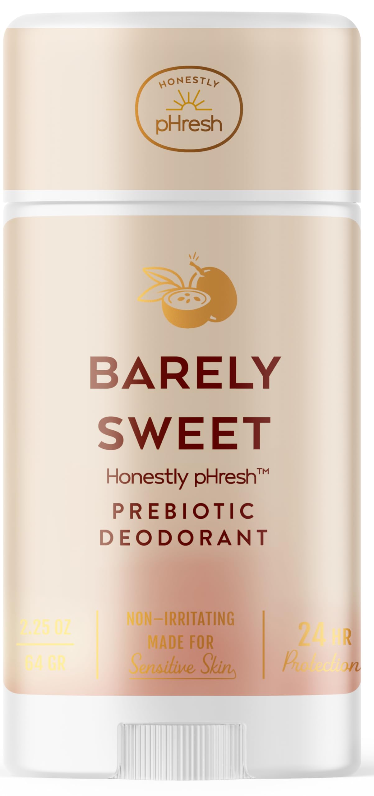 Honestly pHresh Prebiotic Natural Deodorant for Women - Aluminum & Baking Soda Free with 24 Hour Odor Protection. Clean Vegan Deodorant for Sensitive Beauty and Personal Care Honestly pHresh