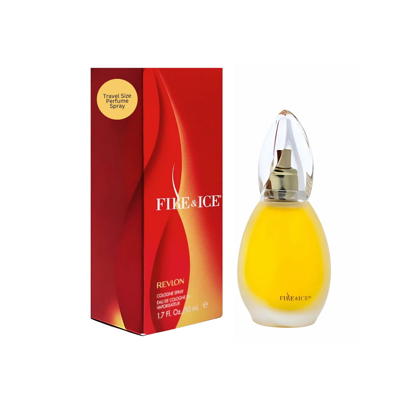 Revlon Fire & Ice Perfume for Women Eau de Cologne Spray 1.7 Ounce Beauty & Personal Care REVLON