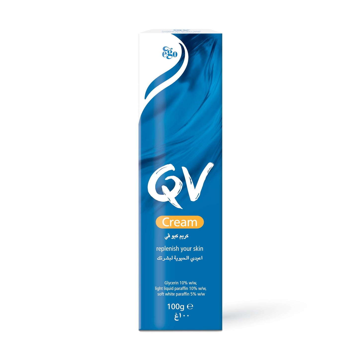 QV Cream with 10% Glycerin (100g) Rich Protective Moisturiser for Sensitive, Dry Skin, Fragrance Free, Noncomedogenic Body Cream, Hydrating Skin Care Beauty & Personal Care QV