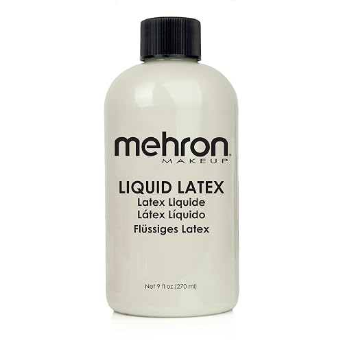 Mehron Makeup Liquid Latex (9 oz) (Zombie Flesh) Beauty & Personal Care Mehron