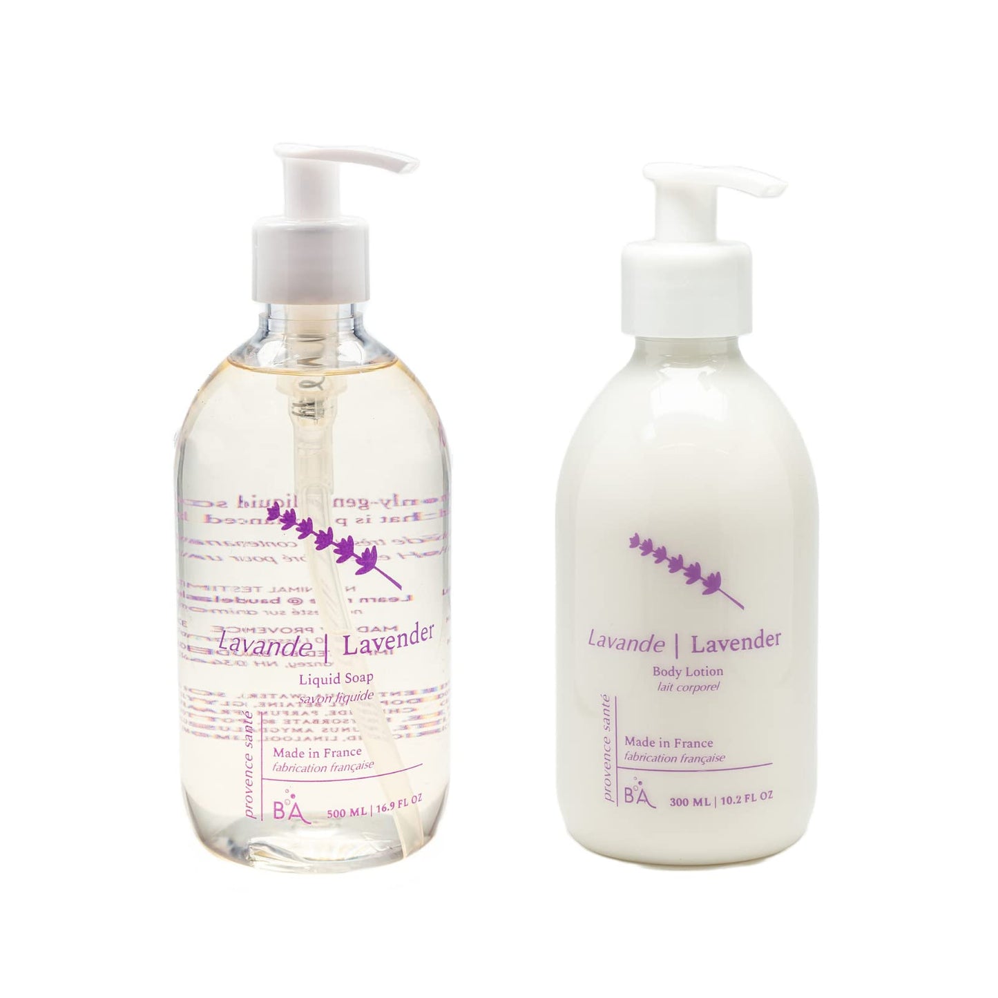 Provence Sante Liquid Soap & Lotion Bamboo Tray Gift Set - Moisturizing Hand Soap & Anti Aging Body Lotion Hydrating Fragrance Restore Dry Skin Beauty & Personal Care Provence Sante