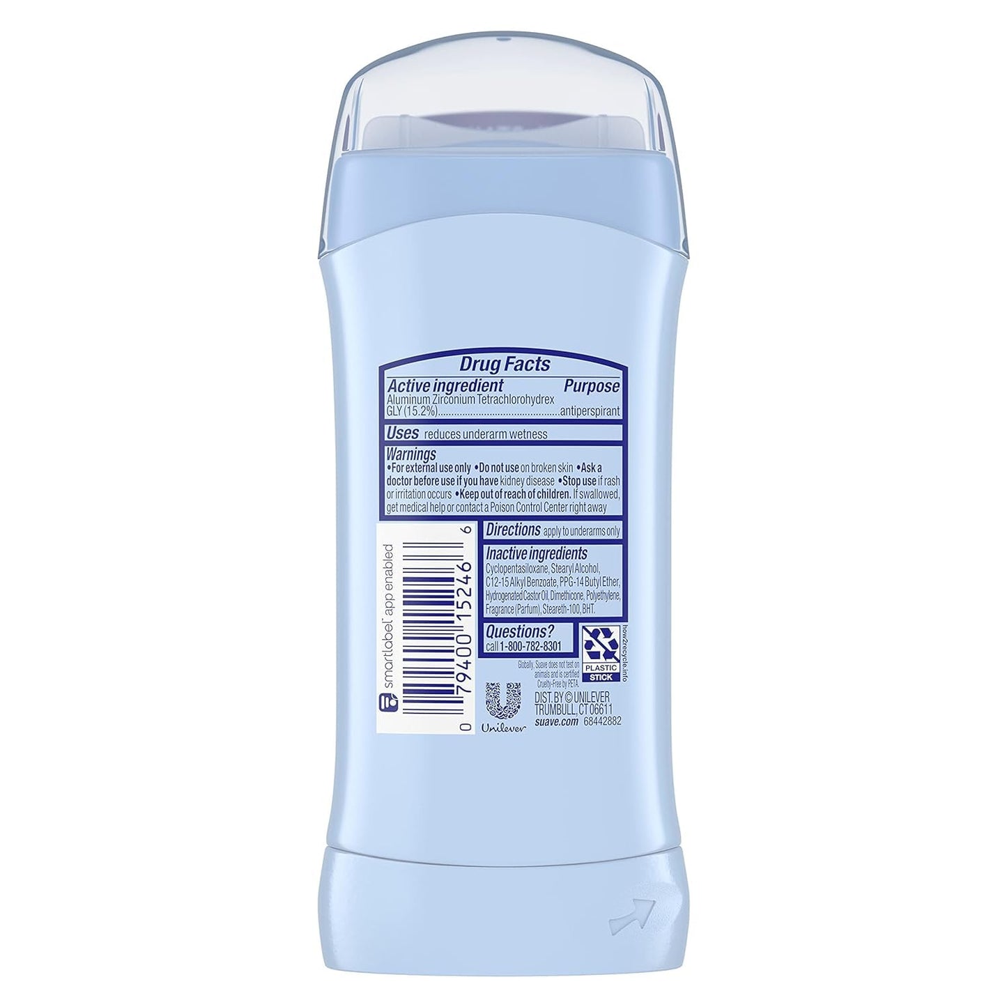 Suave Invis Sld Deod Trop Size 2.6z Suave Tropical Paradise Invisible Solid Antiperspirant Deodorant Beauty and Personal Care Suave
