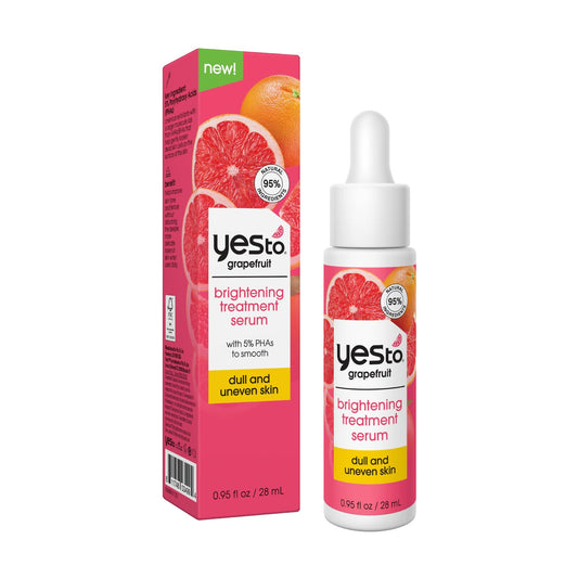Yes To Grapefruit Treatment Serum, Brightening Lightweight Formula To Loosen Dead Skin Cells, Smooth Complexion & Tone Skin, With Vitamin C & PHAs Beauty & Personal Care Yes To