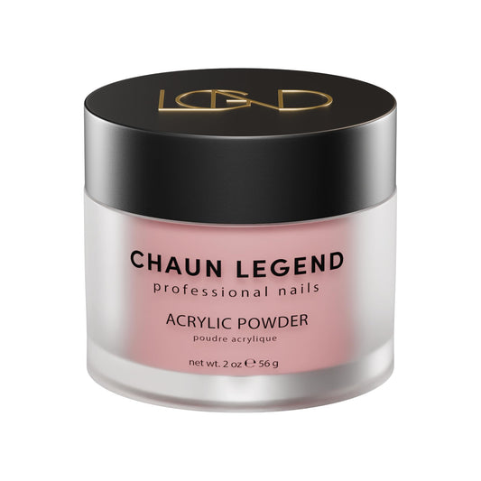 Chaun Legend Acrylic Powder, 2oz Long Lasting Salon Quality, Bubble Free, Self Leveling Professional Manicures, Fake Nails, Carving & Extensions