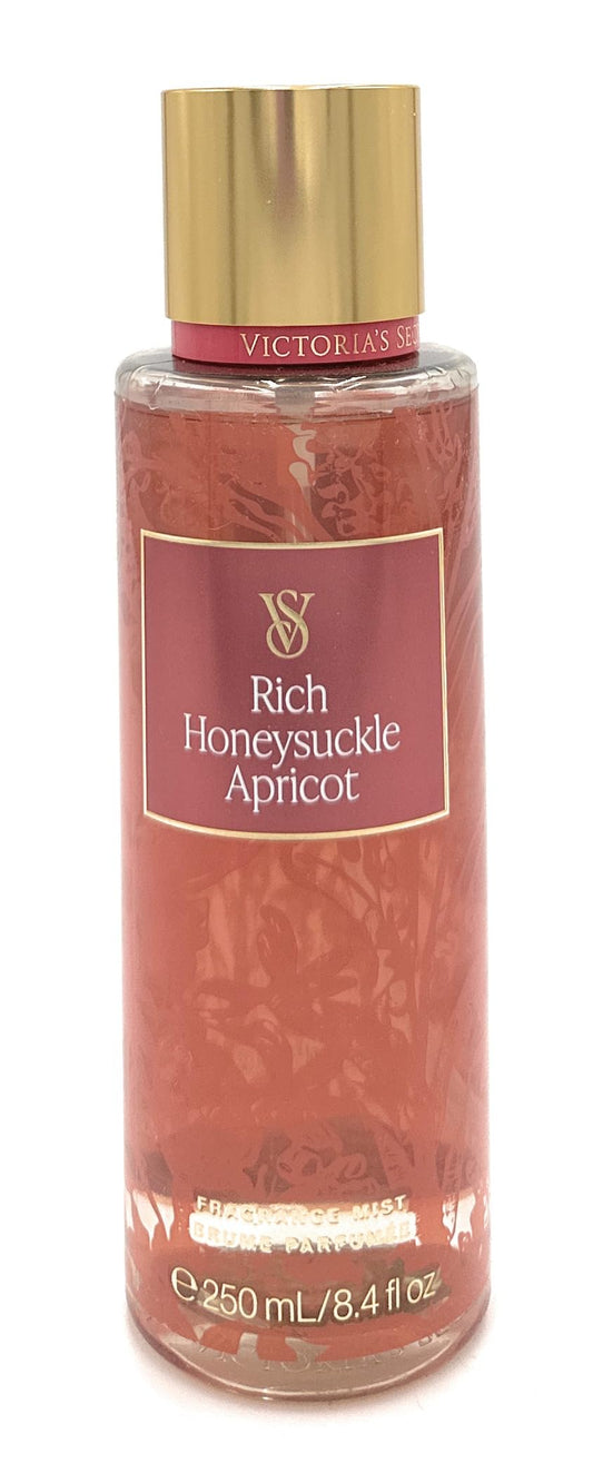 Victoria's Secret Fragrance Mist Rich Honeysuckle Apricot 8.4 Fl Oz