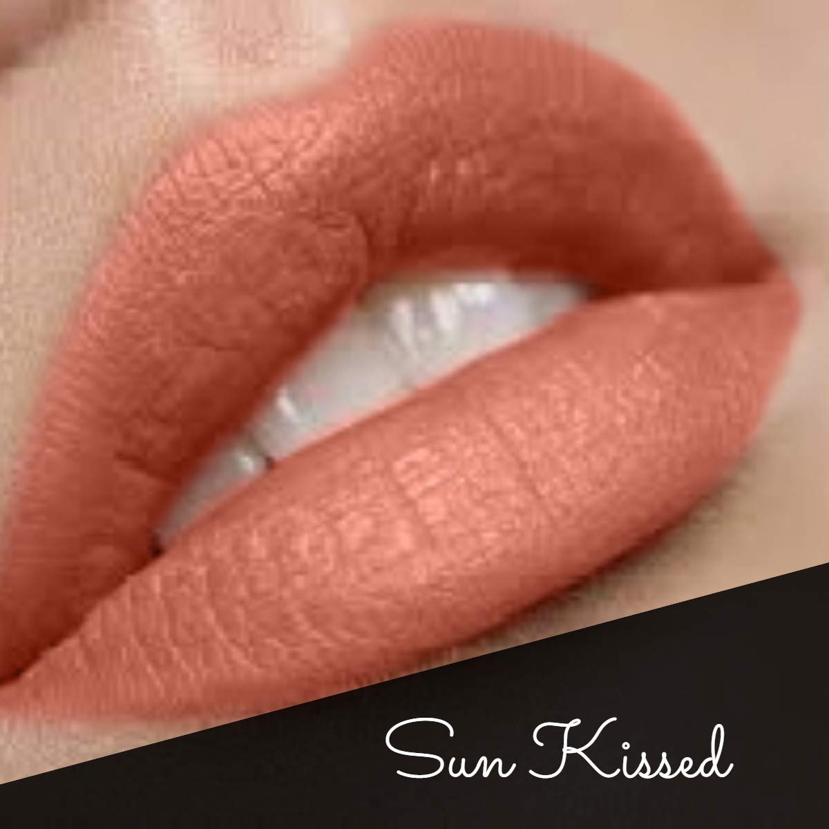 By The Clique Premium Matte Liquid Lipstick | Sun Kissed | Soft Peach Tinted Nude | Long Lasting | Perfect Texture | Cruelty-Free | Vegan | Gluten Beauty & Personal Care By The Clique