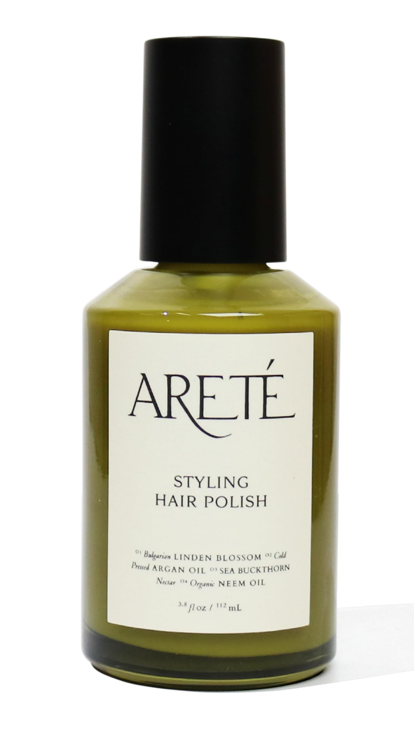 ARETÉ Styling Hair Polish, Weightless Gel Serum with Sea Buckthorn, Linden Blossom, Organic Neem Oil, Argan Oil, Frizz Control and Shine Enhancer Beauty & Personal Care ARETÉ
