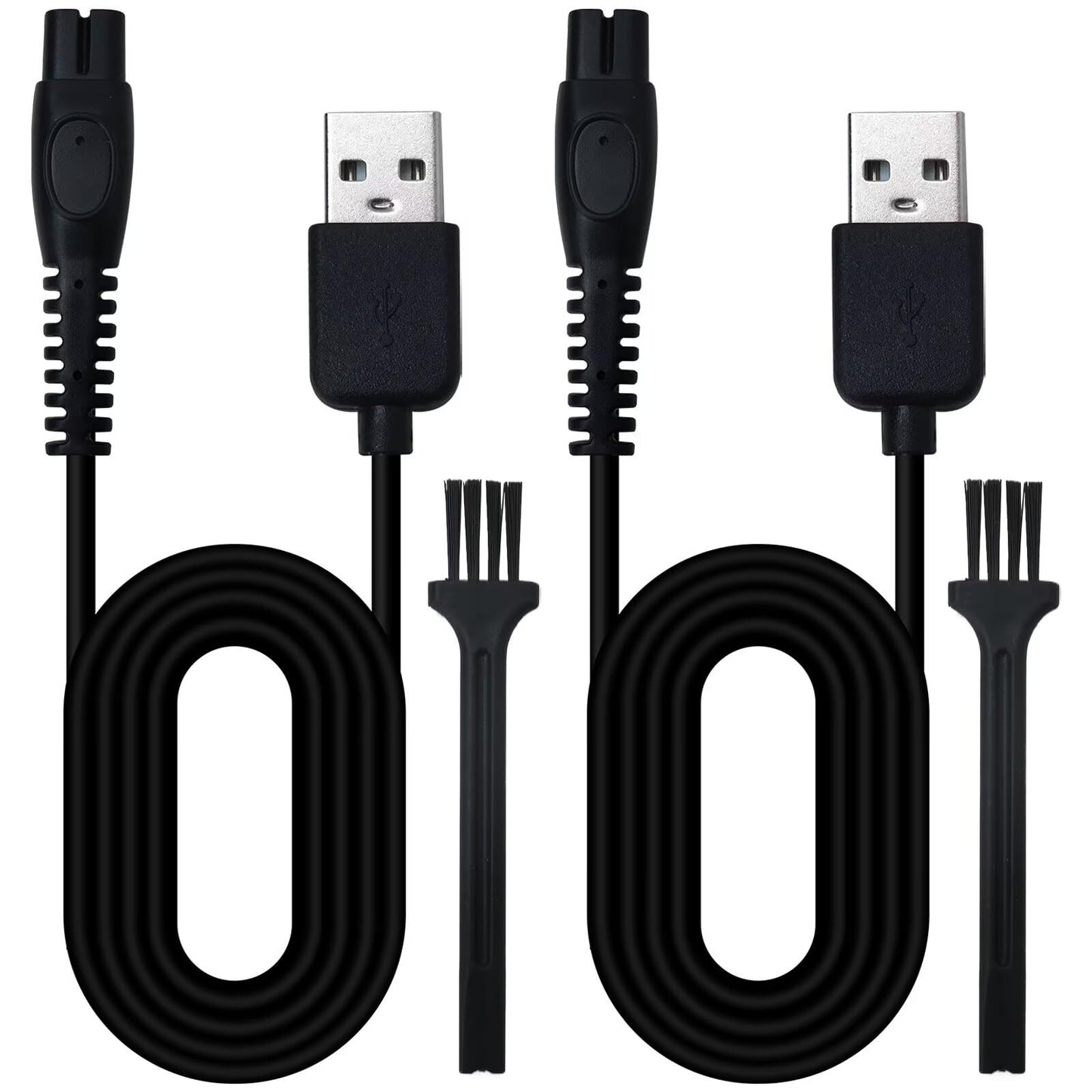 Icelily New 5V USB Charger Cord Replacement for P-hilips O-neBlade Series/Shavers Series/ 3000 Series/ 5000 Series/ 7000 Series/ 9000 Series, 2-Pack Beauty and Personal Care Icelily