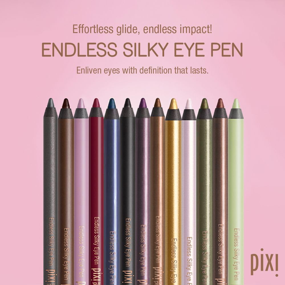 Pixi Beauty Endless Silky Eye Pen (Pure24K) | Waterproof & Hypoallergenic | 0.04 oz/1.2 g