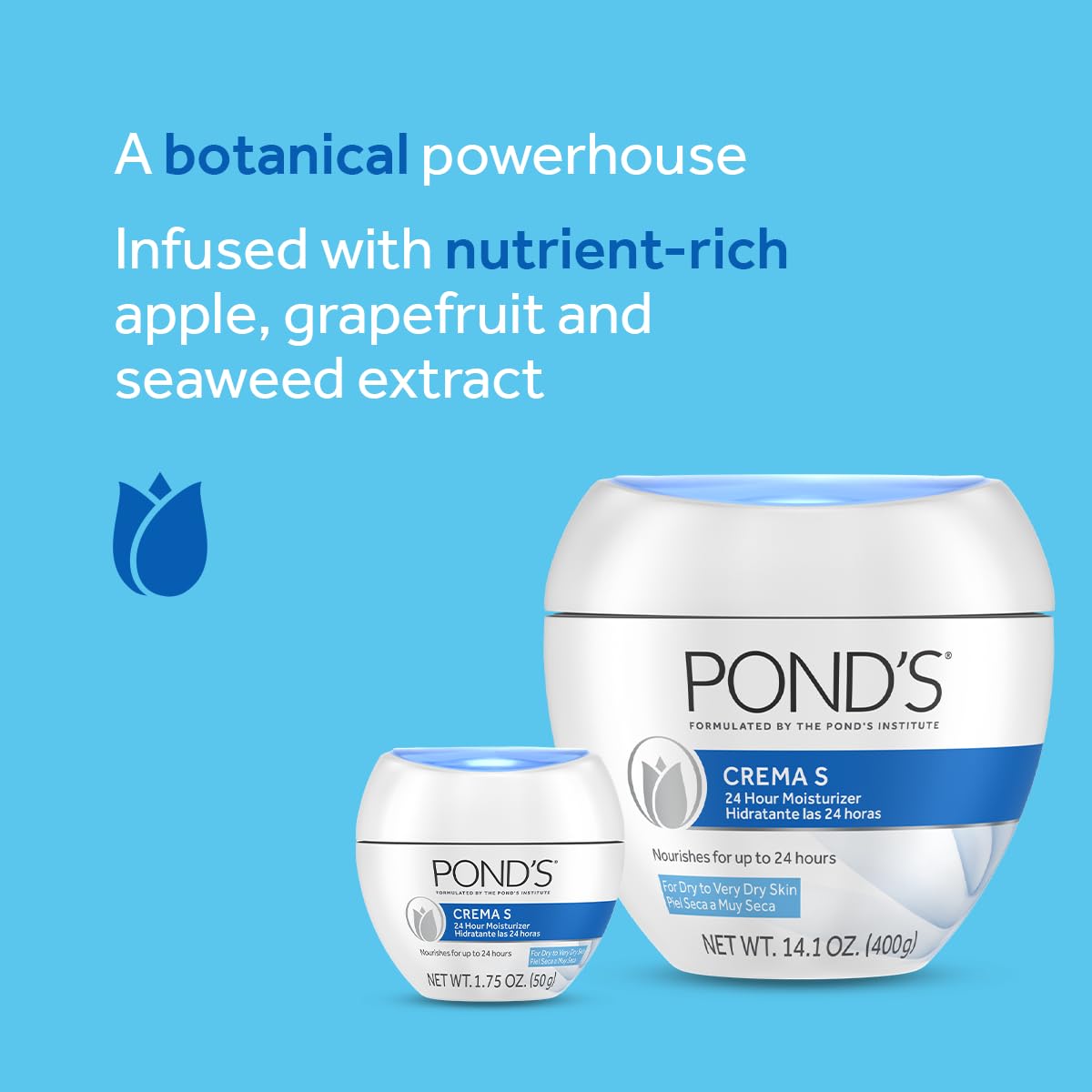POND'S Nourishing Moisturizing Cream, Crema S 1.75 oz Beauty & Personal Care POND'S