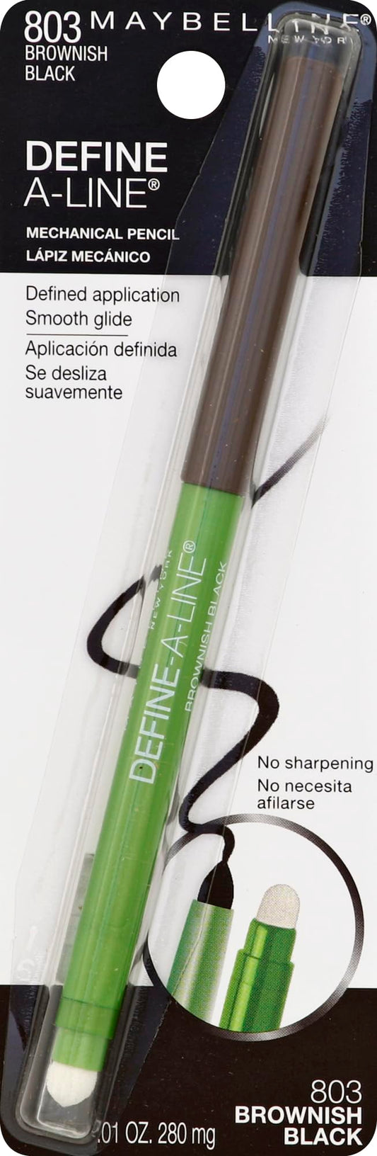Maybelline New York Define-A-Line Eyeliner, Brownish Black Beauty & Personal Care MAYBELLINE