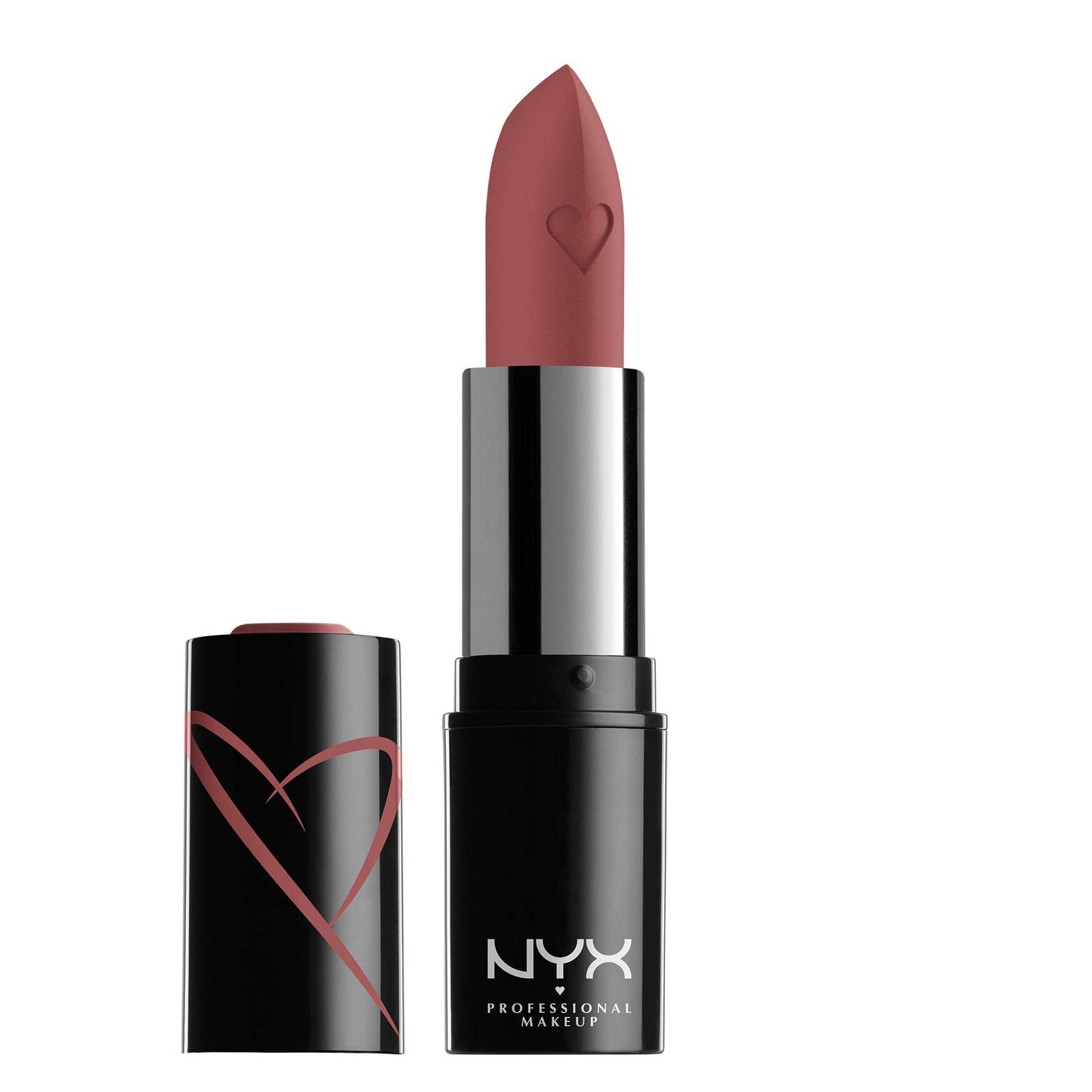 NYX PROFESSIONAL MAKEUP Shout Loud Satin Lipstick, Infused With Shea Butter - Chic (Rosey Nude) Beauty & Personal Care NYX PROFESSIONAL MAKEUP