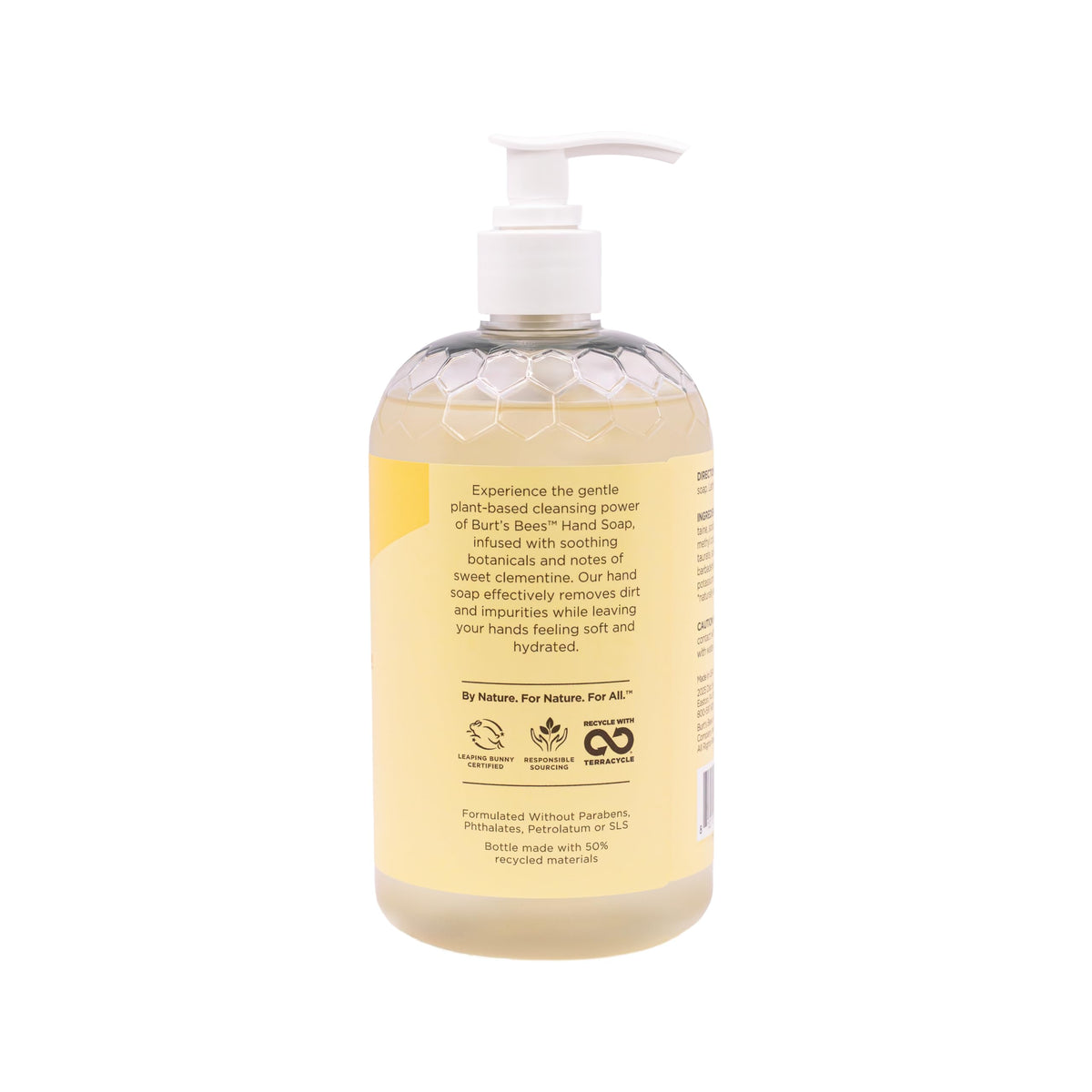 Burt's Bees Moisturizing Liquid Natural Hand Soap, Sweet Clementine Scent