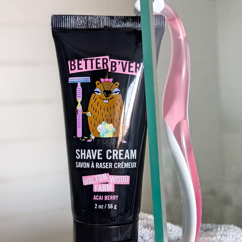 Walton Wood Farm Better B'ver Shave Cream 2 oz Beauty and Personal Care Walton Wood Farm