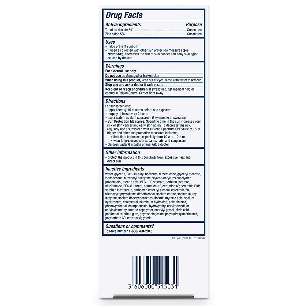 CeraVe Sunscreen Face SPF 30, 2.5 oz, Old Formula (Discontinued) Beauty & Personal Care CeraVe