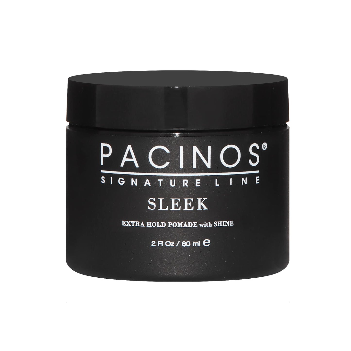 Pacinos Sleek - Signature Extra Hold Pomade with Shine, Long Lasting Definition, All Hair Types, 2 fl. oz. Beauty & Personal Care Pacinos