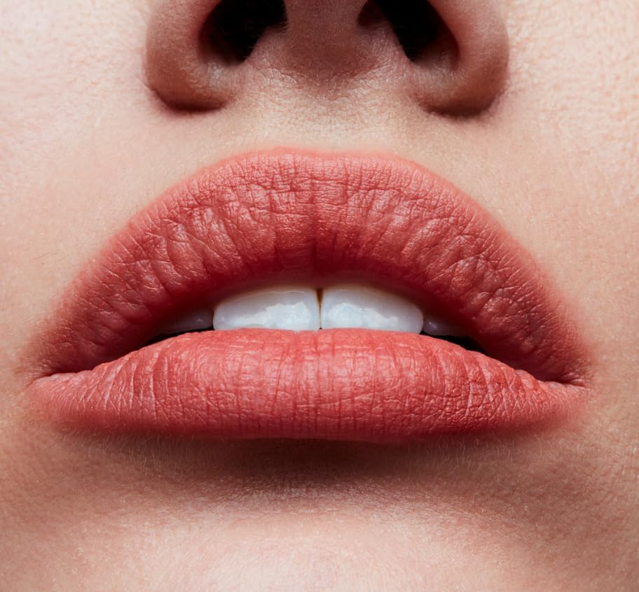 MAC Cosmetics Powder Kiss Lipstick - 314 Mull It Over (Dirty peach) .10 Oz / 3g Beauty & Personal Care MAC