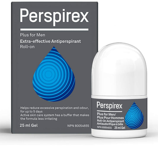 Perspirex Plus Men’s Deodorant Antiperspirant - Clinical Strength Deodorant for Men with Excessive Sweating - High Performance, Long-Lasting Beauty and Personal Care PERSPIREX