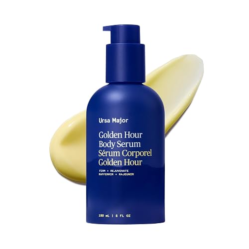 Ursa Major Golden Hour Body Serum | Firms, Smooths & Revitalizes Skin’s Appearance | Hydrates and Moisturizes | Evens Tone and Texture | Vegan Beauty & Personal Care Ursa Major
