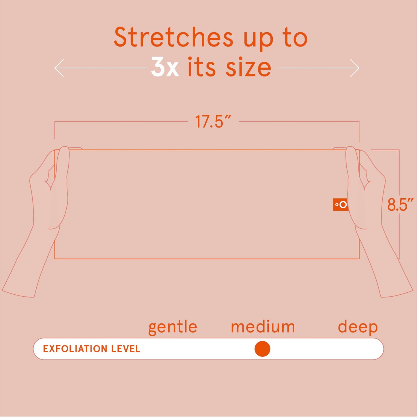 Cleanlogic Body Exfoliating Cloth, Stretchy Exfoliator Bath and Shower Washcloths for Smooth and Softer Skin, Reusable Daily Skincare Tool, Assorted Beauty & Personal Care Cleanlogic