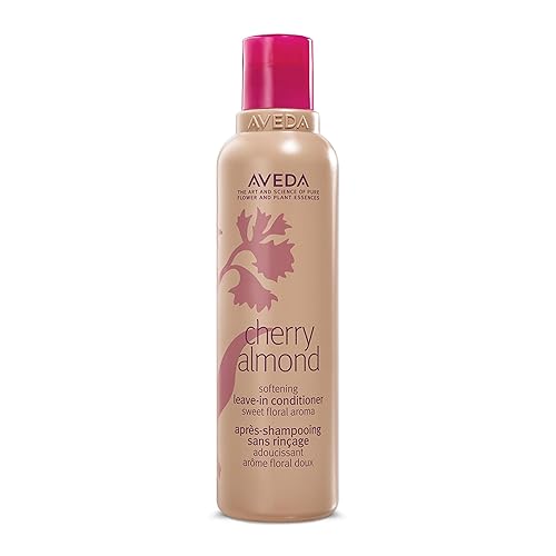 Aveda Cherry Almond Softening Leave-In Conditioner | for Normal to Dry Hair | Detangles, Heat Protection, Controls Frizz | 99% Naturally Derived*| Beauty & Personal Care Aveda