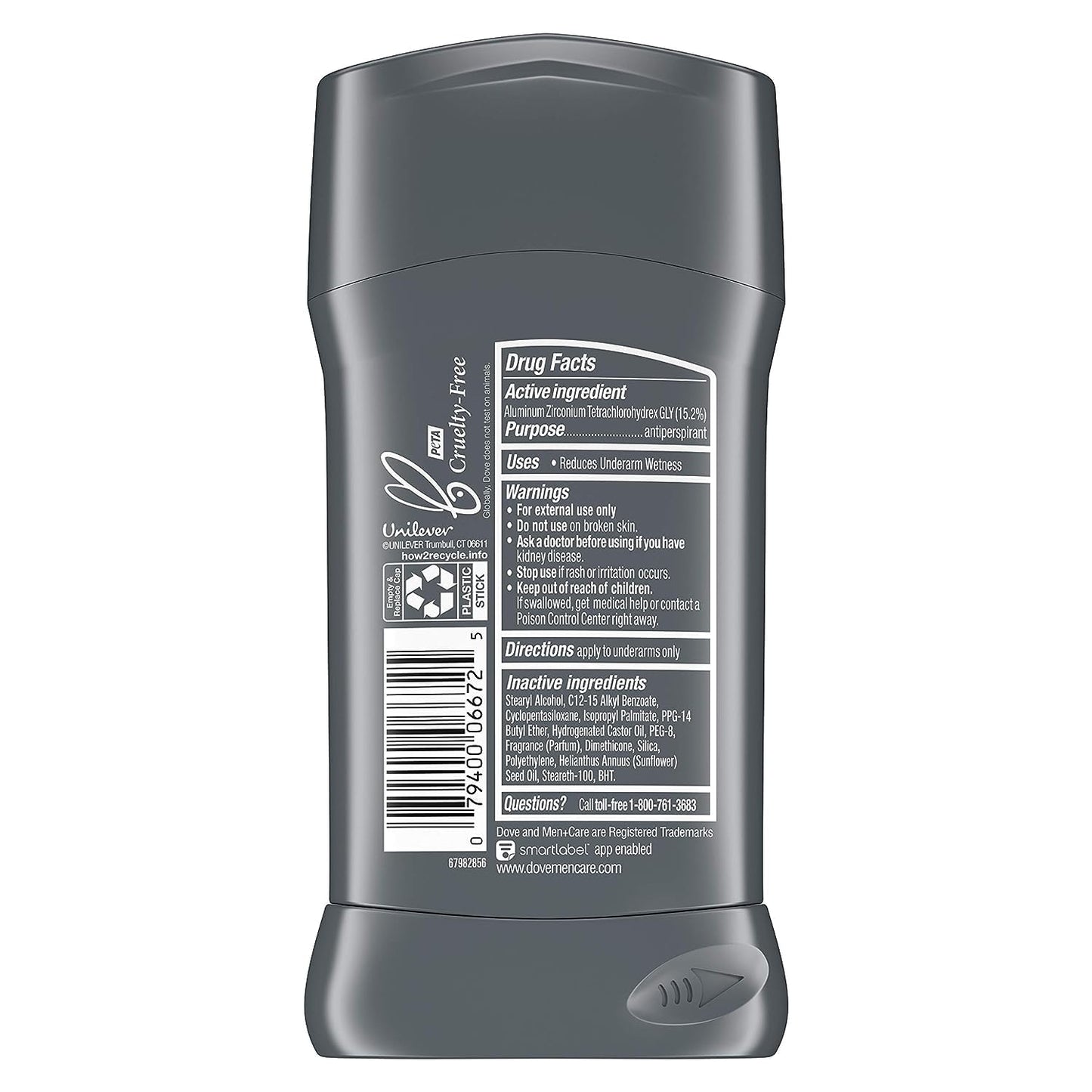 Dove Men + Care 48 Hour Antiperspirant Stick, Non-Irritant, Extra Fresh, 2.7 Ounces, Pack of 11 Beauty and Personal Care Dove