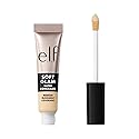 e.l.f. Soft Glam Satin Concealer, Medium Coverage For Blemishes & Under-Eye, Crease-Resistant, Long Lasting, Vegan , 12 Fair Warm Beauty & Personal Care e.l.f.