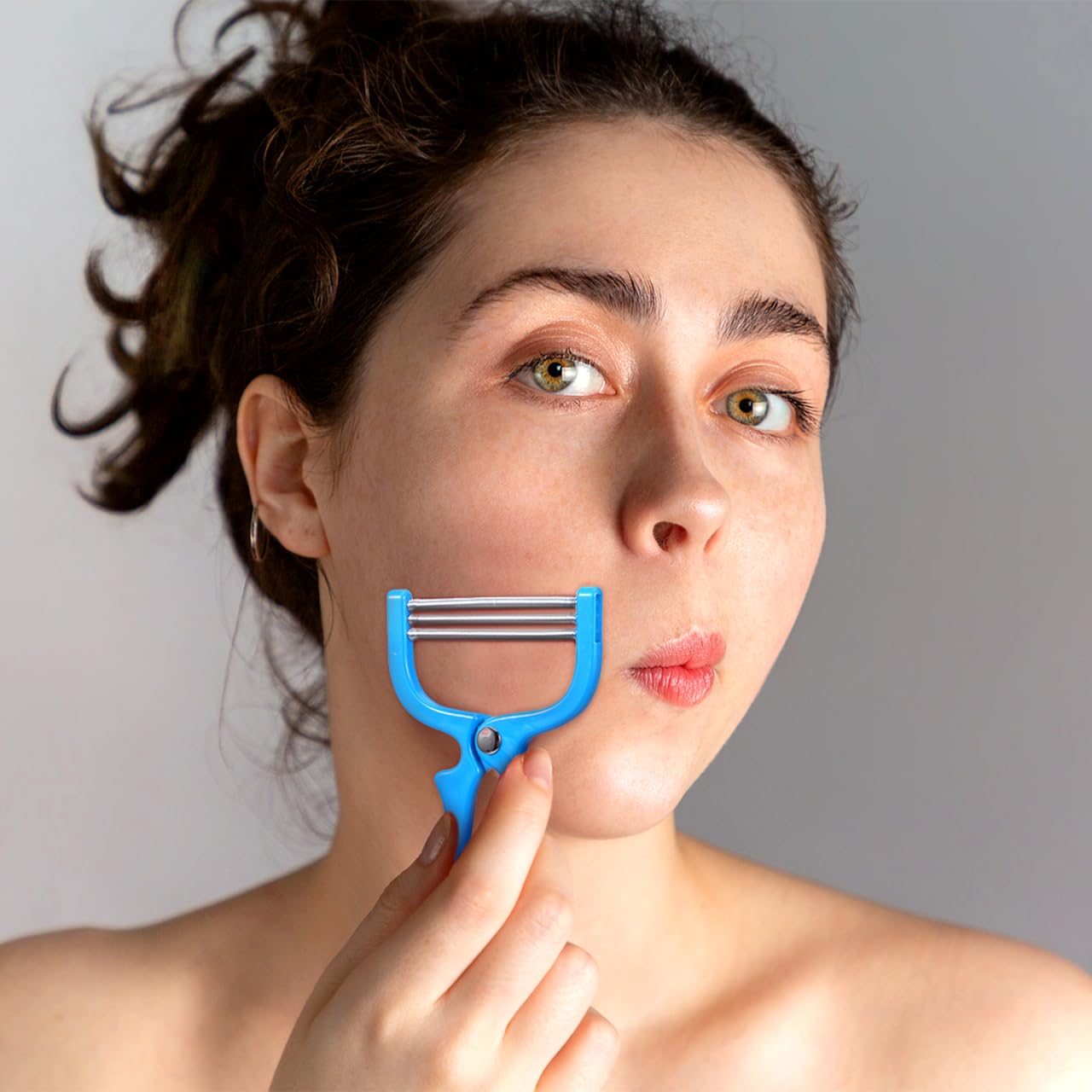 Healvian Portable Facial Hair Remover for Women Facial Threader Spring Face Epilator Beauty and Personal Care Healvian