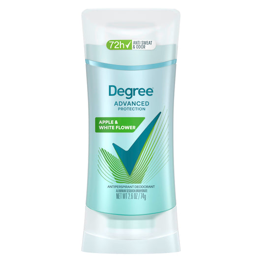 Degree Advanced Protection Antiperspirant Deodorant White Flowers & Lychee for 72-Hour Sweat & Odor Control for Women, with Body Heat Activated Beauty and Personal Care Degree