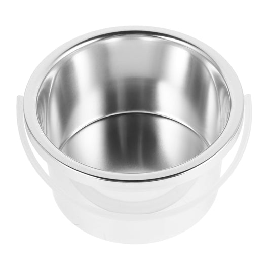 AUTSUPPL Wax Melting Pot Replacement Dish 4.72In Aluminum Inner Pot for Wax Warmer Burner Hair Removal Waxing Efficient Heat Conduction Beauty and Personal Care AUTSUPPL