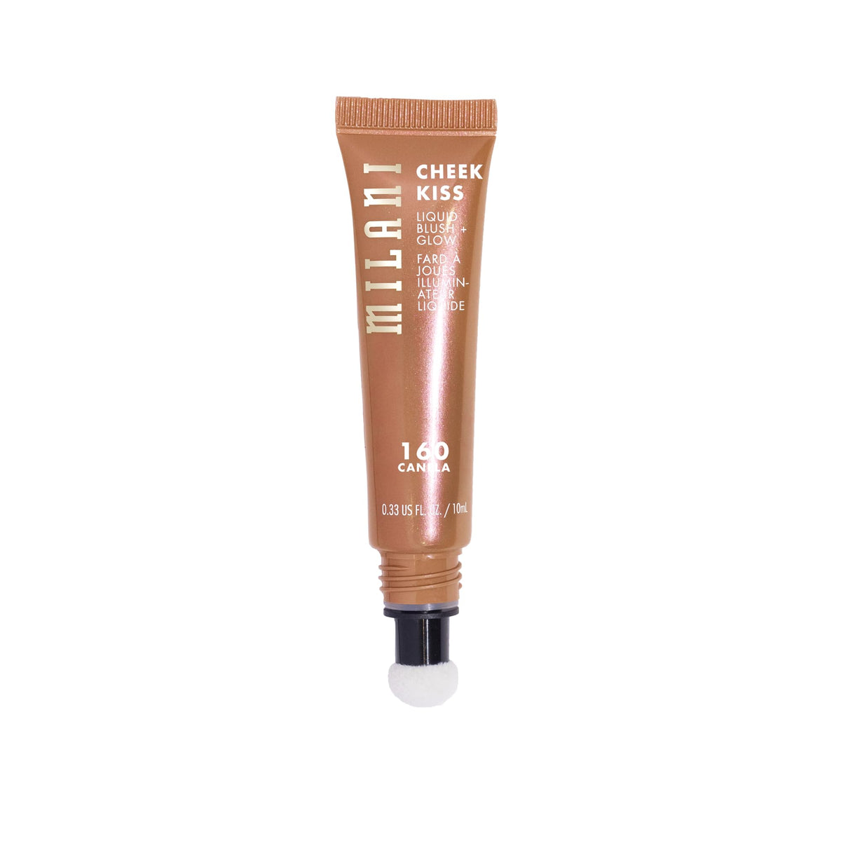 Milani Cheek Kiss Blush + Glow, Liquid Blush and Highlighter - Canela