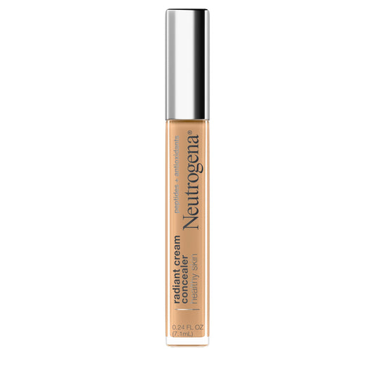 Neutrogena Healthy Skin Radiant Brightening Cream Concealer with Peptides & Vitamin E Antioxidant, Lightweight Perfecting Concealer Cream Beauty & Personal Care Neutrogena