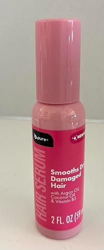 b.pure Hair Serum for Dry Damaged Hair with Argan Oil, Coconut Oil and Vitamin B5, 2 FL OZ Beauty & Personal Care b.pure