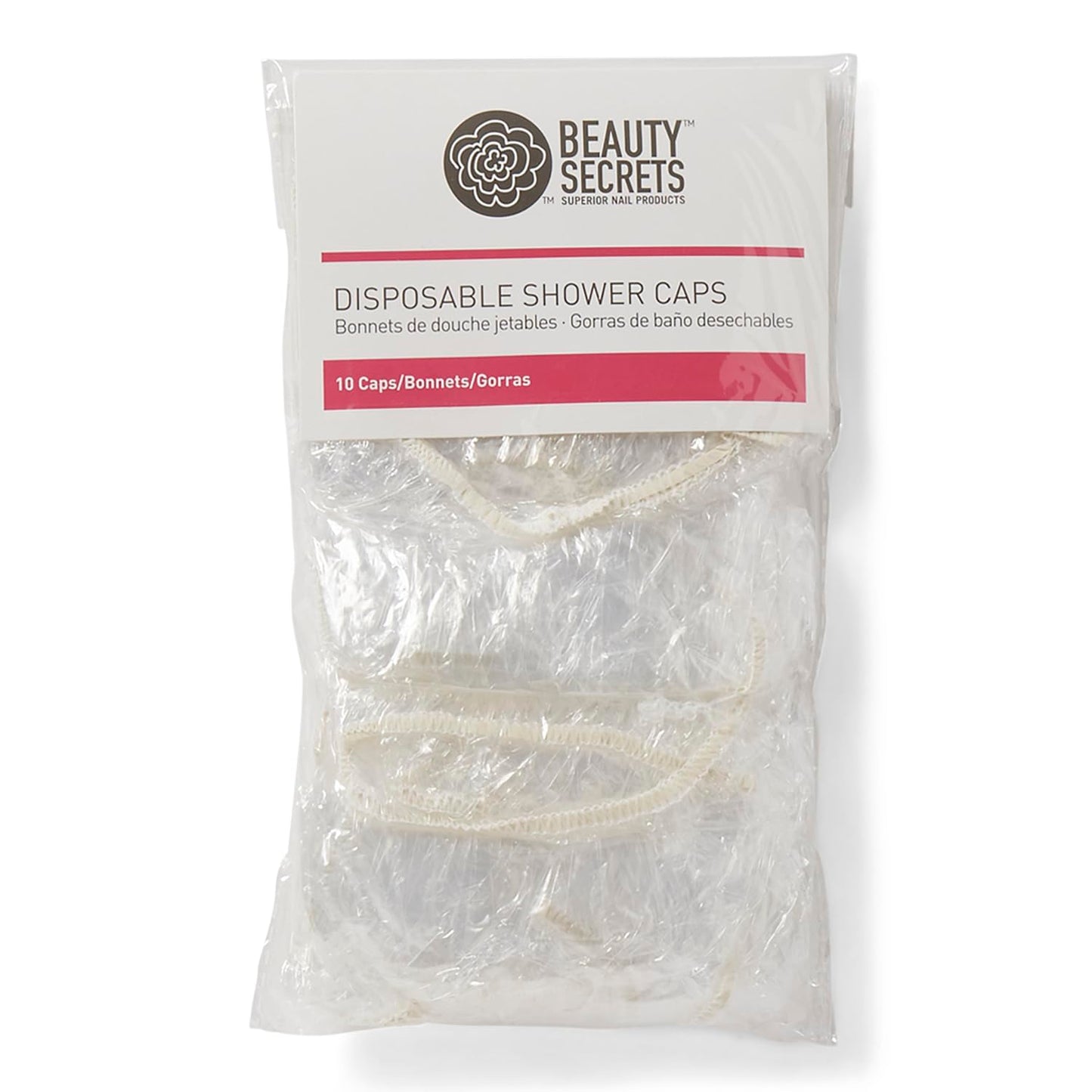Beauty Secrets Disposable Shower Caps 10 Pack Beauty and Personal Care BEAUTY SECRETS