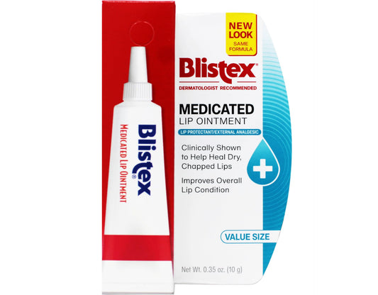 Blistex Lip Medicated Ointment, 0.35 oz (Bundle of 10) Beauty and Personal Care Blistex