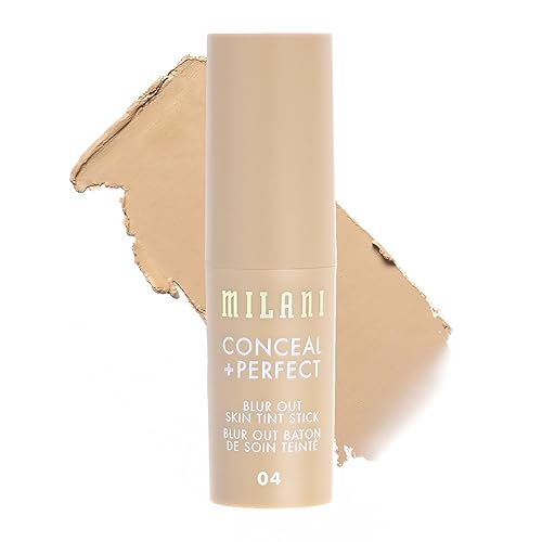 Milani Conceal + Perfect Blur Out Skin Tint Stick - Light to Medium Coverage Tinted Moisturizer Stick with Vitamin C & E - Soft Matte, Pore Blurring Beauty & Personal Care Milani