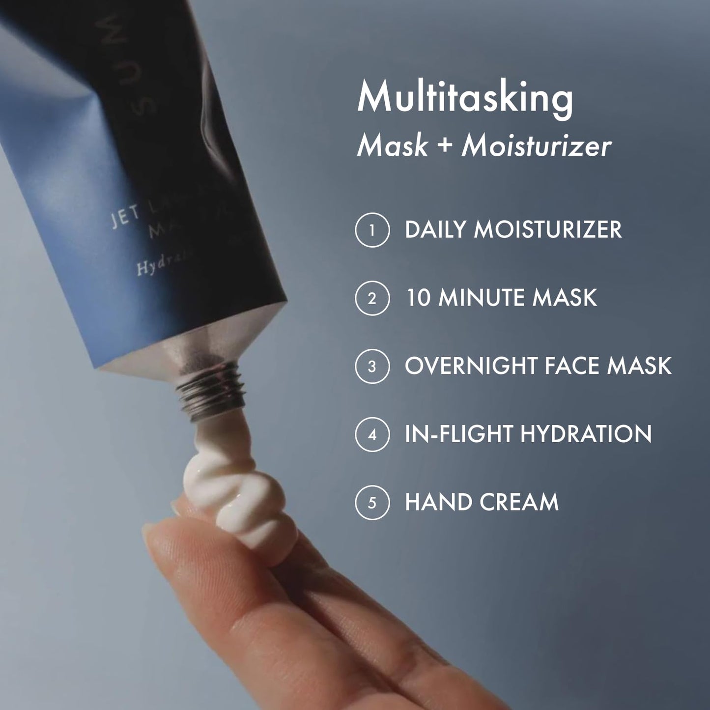Summer Fridays Jet Lag Mask - Hydrating Face Moisturizer + Mask - Enriched with Hyaluronic Acid, Niacinamide, Glycerin + Antioxidants Helps Nourish Beauty & Personal Care Summer Fridays