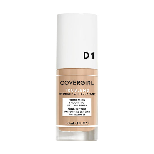 COVERGIRL truBlend Liquid Foundation Makeup Creamy Beige D1, 1 oz (packaging may vary) Beauty & Personal Care COVERGIRL