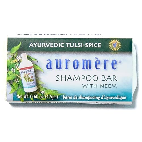 Auromere Ayurvedic Shampoo Bar - Eco Friendly, Vegan, Handmade, Natural, Non GMO, All in One Bar, 1 pack Beauty & Personal Care Auromere